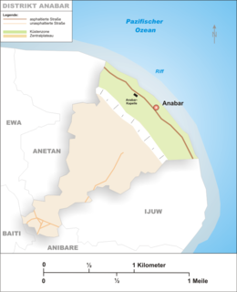 Karte von Anabar