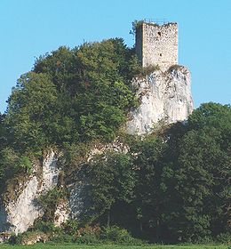 Ruine Dietfurt im Naturpark Obere Donau
