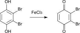 Herstellung von 2,3-Dibrombenzochinon