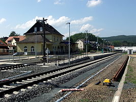 Der Bahnhof im Jahr 2011