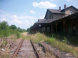 Zustand des Bahnhofs 2010