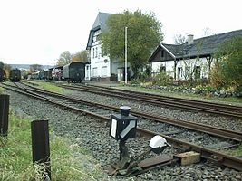 Bahnhof Wiesbaden-Dotzheim im November 2007