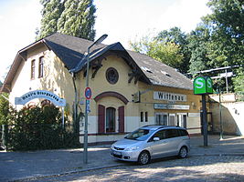 Empfangsgebäude der S-Bahn-Station