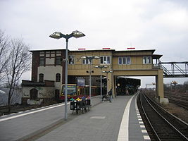 Der S-Bahnhof Tempelhof