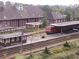 Der Flensburger Bahnhof