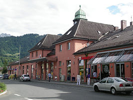 Empfangsgebäude Garmisch-Partenkirchen