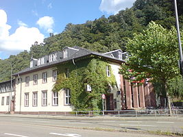 Das ehemalige Bahnhofsgebäude