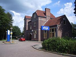 Das Bahnhofgebäude
