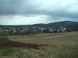 Walhausen von Steinberg-Deckenhardt her gesehen