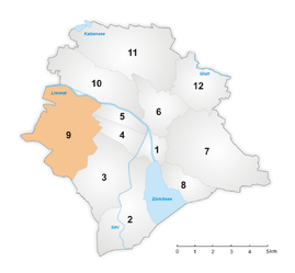 Karte von Kreis 9
