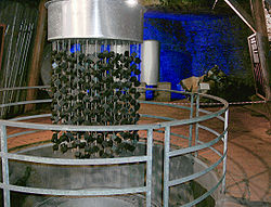 Nachbau des Reaktors im Museum Haigerloch