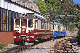 Strecke der Ferrovia Genova–Casella