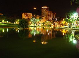 Panorama der Stadt Águas de Lindóia
