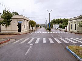 Straße in Aiguá