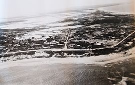 Luftaufnahme von Costa Azul aus dem Jahr 1945
