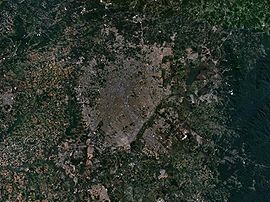 Satellitenbild von Curitiba
