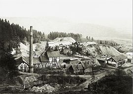 Die Grube um 1890