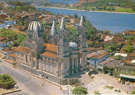 Zentrum von Ilhéus mit Blick auf die Kathedrale São Sebastião