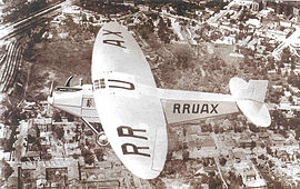 Kalinin K-4 over Kharkiv, 1928.