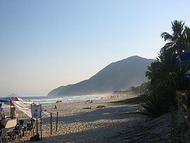 Strand von Maresias bei São Sebastião