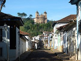 Blick zur Igreja São Pedro dos Clérigos