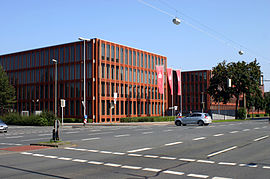 Neubau der Sparkassenzentrale an der Weseler Straße