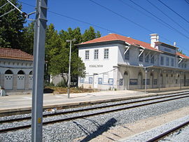 Historischer Bahnhof von Pinhal Novo