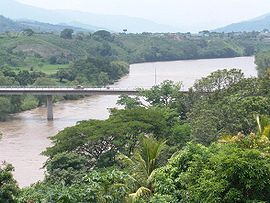 Brücke über den Motagua bei Gualán