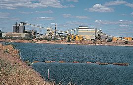 Verarbeitungsanlangen der Ranger-Uran-Mine