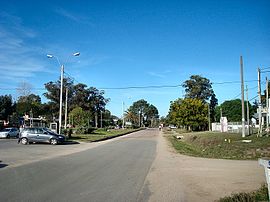 Avenida General Alvear in San José de Carrasco