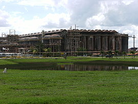 Aluminiumhütte von Suralco in Paranam, Dezember 2008