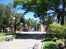 Plaza 19 de Abril in Tacuarembó