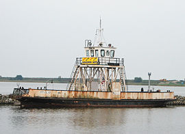 Fährschiff Wittow von 1896 im Hafen von Barth (2005)