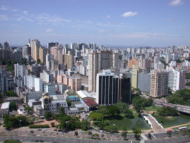 Zentrum von Porto Alegre