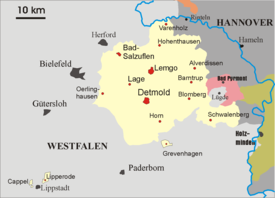 Fürstentum und Freistaat Lippe 1815–1947