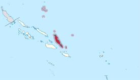 Malaita Province in Solomon Islands (glow).svg