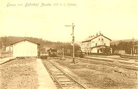 Bahnhofsanlagen um 1905
