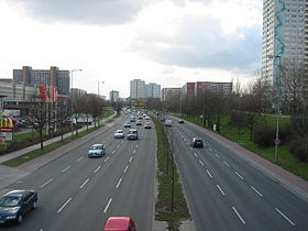 Bundesstraße 5 in Berlin (Alt Friedrichsfelde)