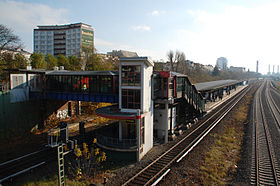 Der S-Bahnhof Halensee, 2011