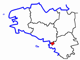 Lage des Kantons Herbignac