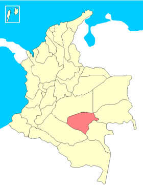 Lage von Guaviare