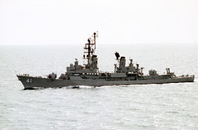 HMAS Brisbane (D41) 1984