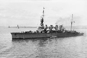 Das Schwesterschiff HMS Birmingham