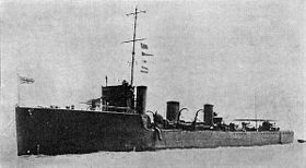 HMS Shark, die als erstes Boot der Klasse vom Stapel lief