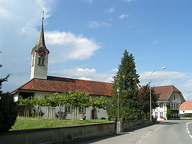 Kirche und Gemeindehaus Kappelen