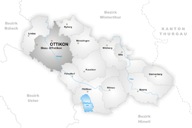 Karte von Ottikon