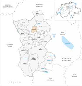Karte von Altishofen