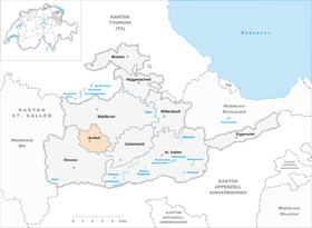 Karte von Andwil