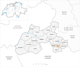 Karte von Attelwil