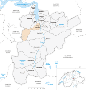 Karte von Attinghausen